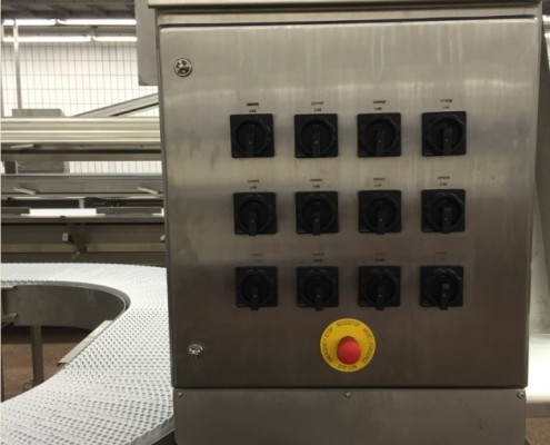 PLC – Siemens S7-300 safety HMI -  Siemens MP277 Inox Regelaars – Siemens G120-PN