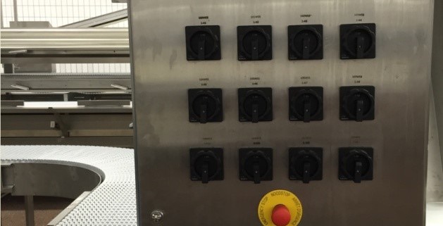 PLC – Siemens S7-300 safety HMI - Siemens MP277 Inox Regelaars – Siemens G120-PN